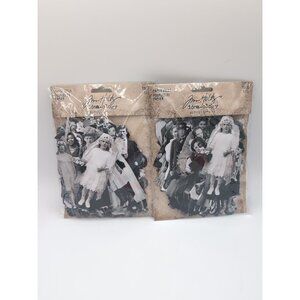 Idea-Ology Paper Dolls Die-Cuts 107/Pkg-Vintage Black & White .75" To 5 2 PACK